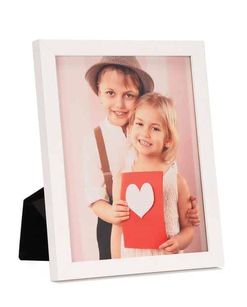 white color veneer frame