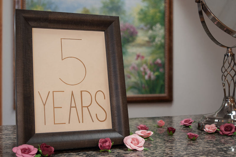 5-Year Anniversary: Awesome Gift Ideas For Your Big Milestone