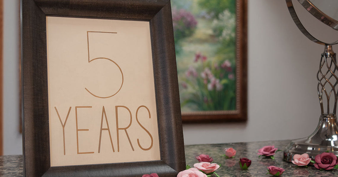 5-Year Anniversary: Awesome Gift Ideas For Your Big Milestone