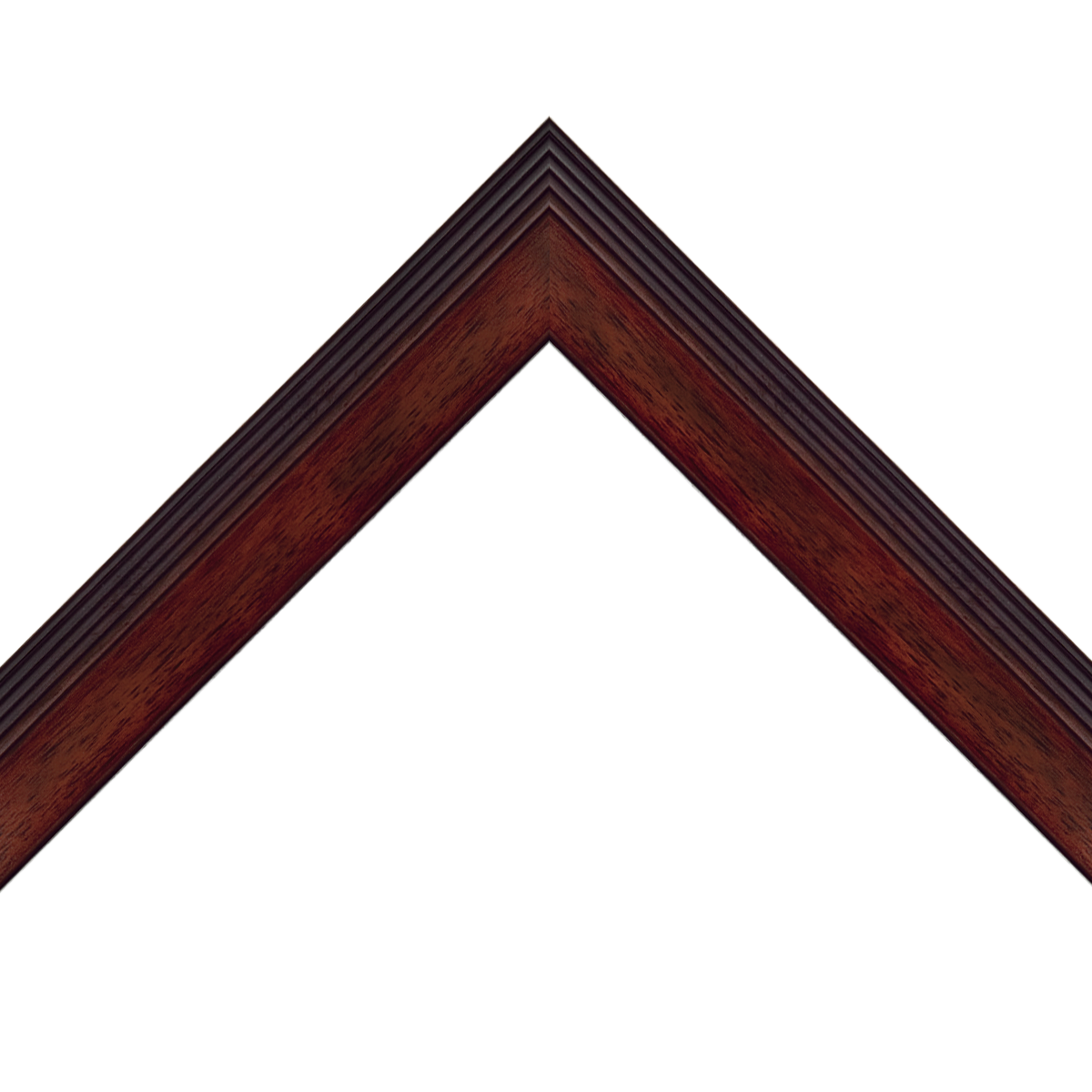 stepped cherry brown frame