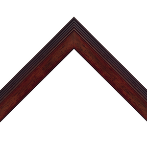 stepped cherry brown frame