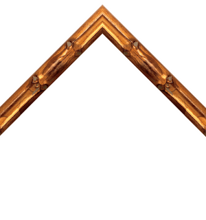 bamboo style gold frame