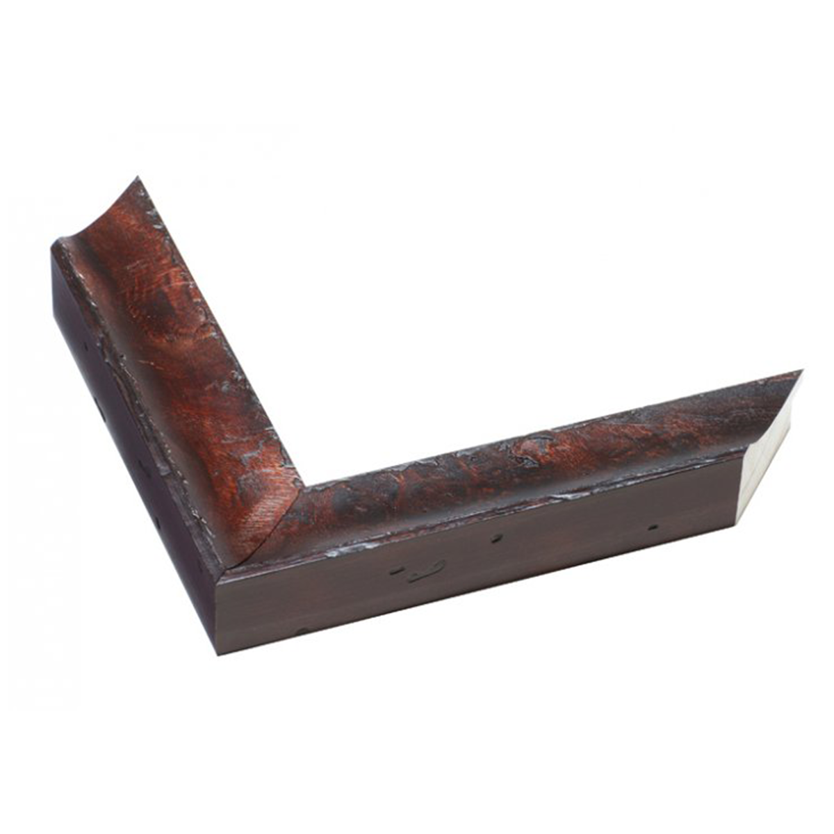 distressed coffee brown frame