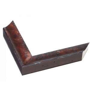 distressed coffee brown frame