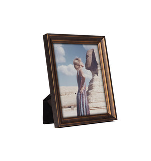 textured bronze frame