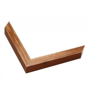 rustic pecan wood frame