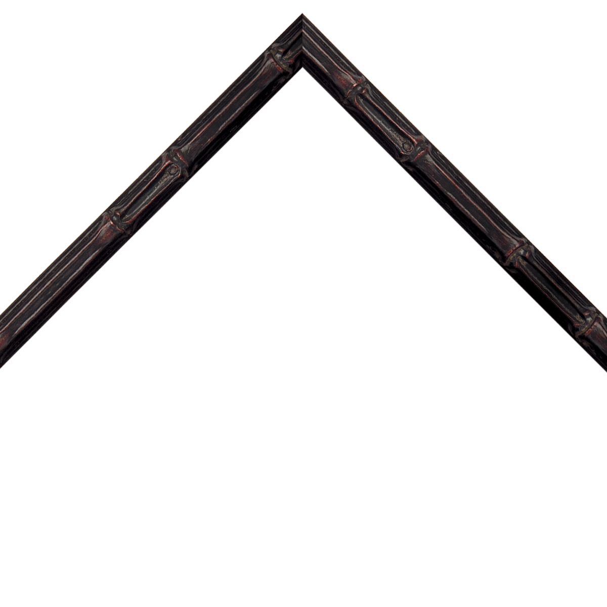 thin bamboo style brown frame