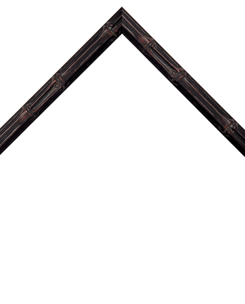 thin bamboo style brown frame