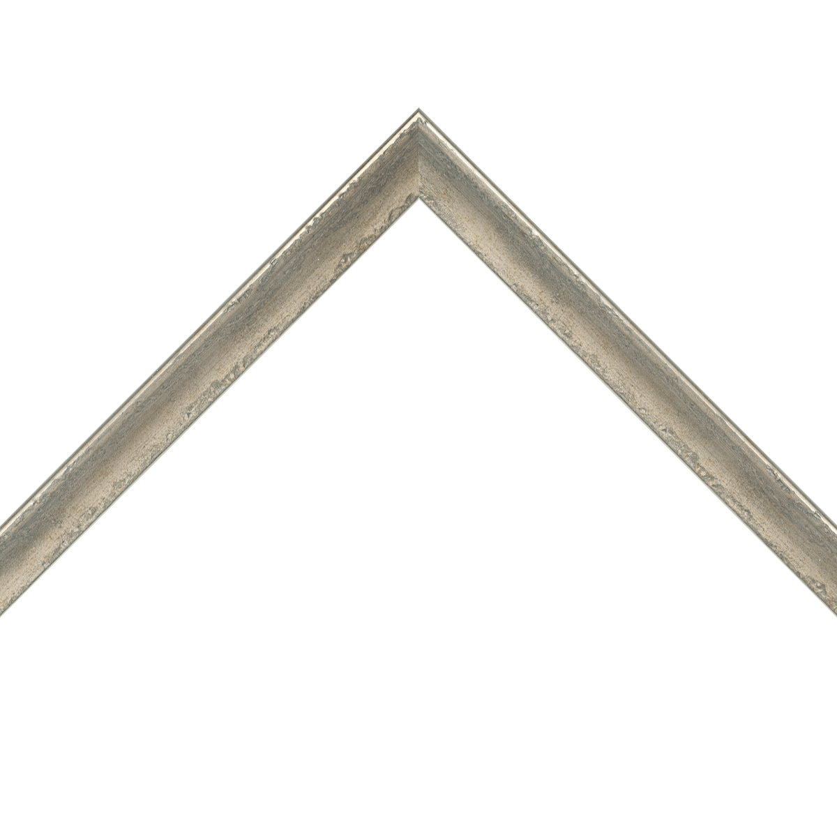 distressed silver frame