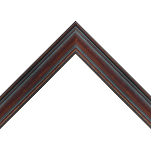 elegant brown veneer frame