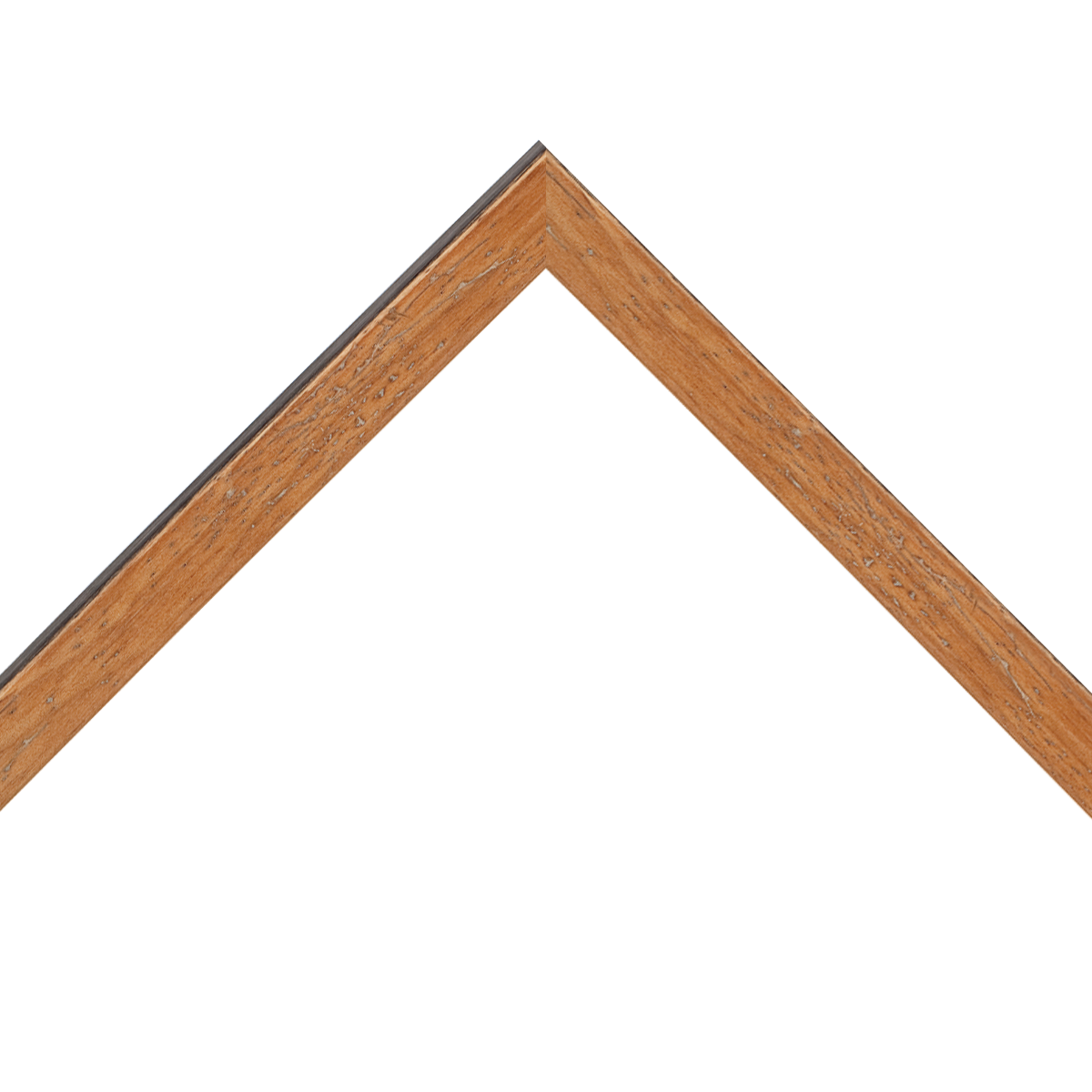 distressed brown frame with grain