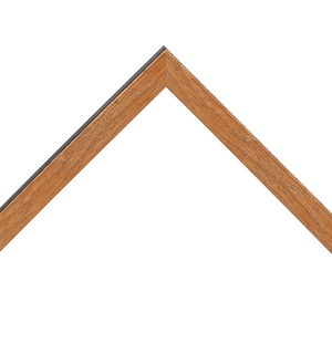 distressed brown frame with grain