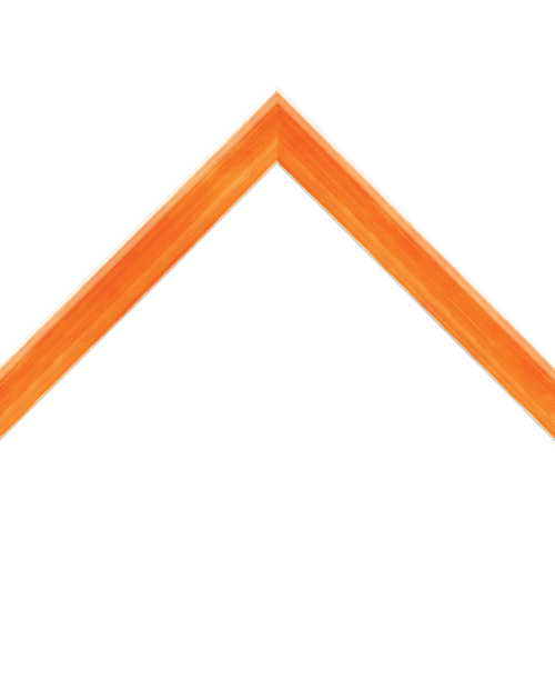 thin glossy orange frame