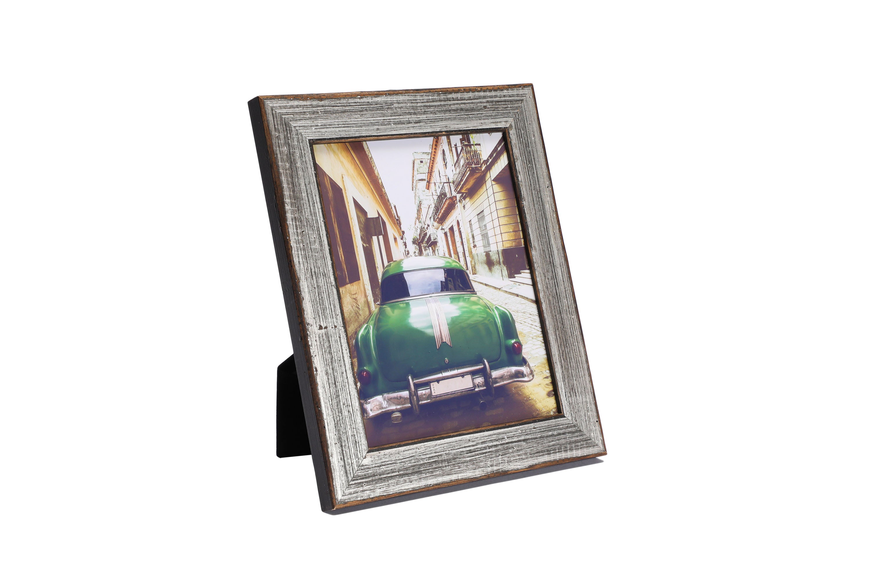 rustic vintage silver frame 