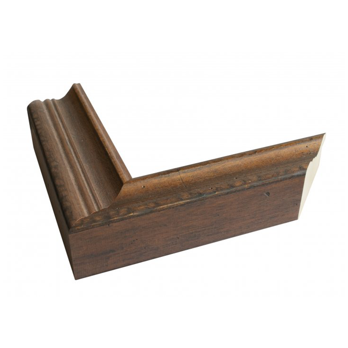 raised edge rustic brown frame