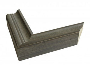 raised edge rustic gray frame