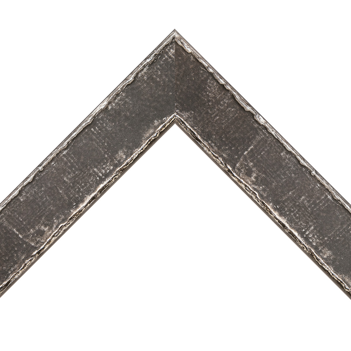 aged dark gray rustic frame