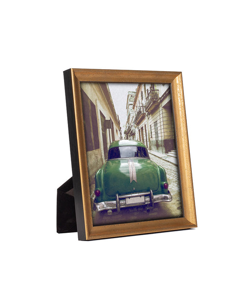 distressed gold frame