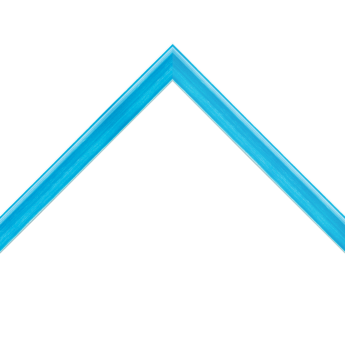 thin glossy blue frame