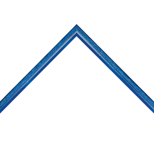 thin glossy blue frame