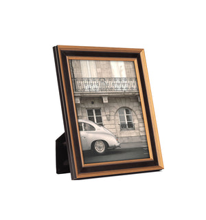 bronze and black stepped frame