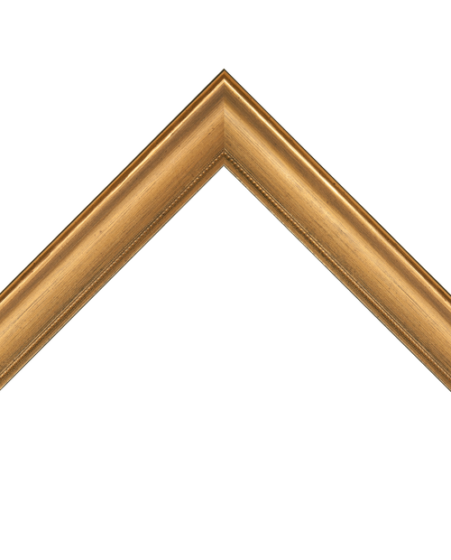 distressed bronze frame with dotted lip