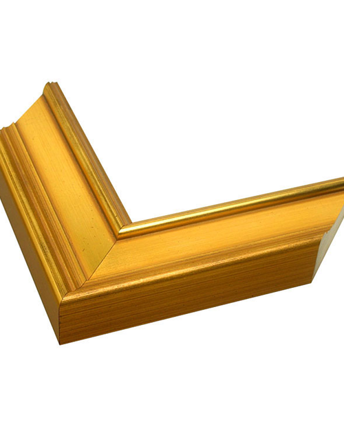 raised edge gold frame