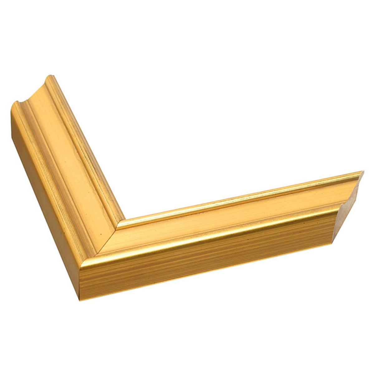 classic gold frame with raised edges