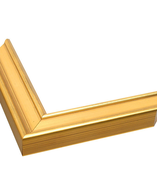 classic gold frame with raised edges