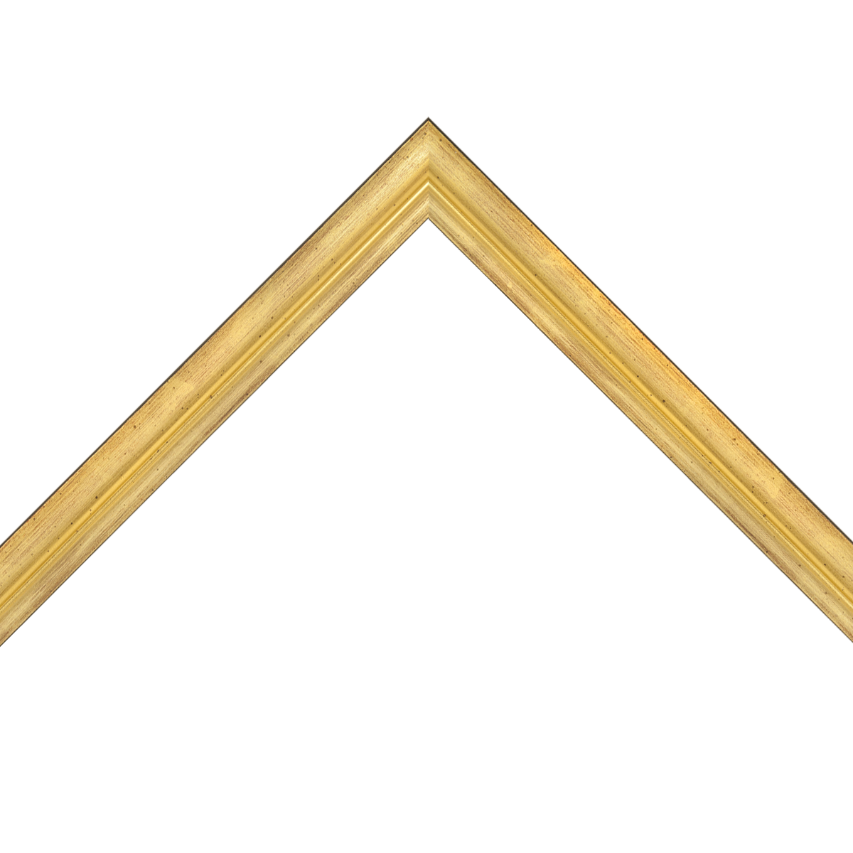 distressed gold frame