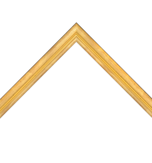 distressed gold frame