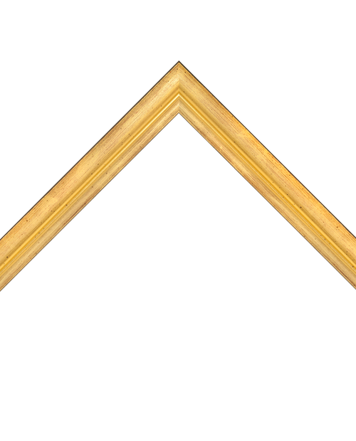 distressed gold frame