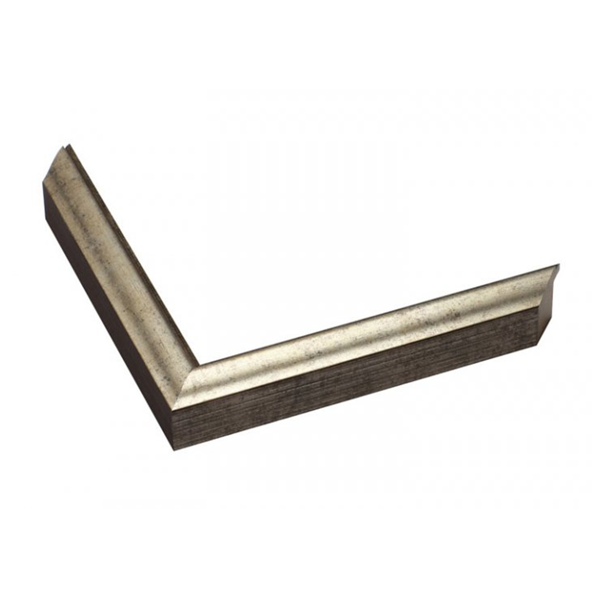 thin metallic dark silver frame 