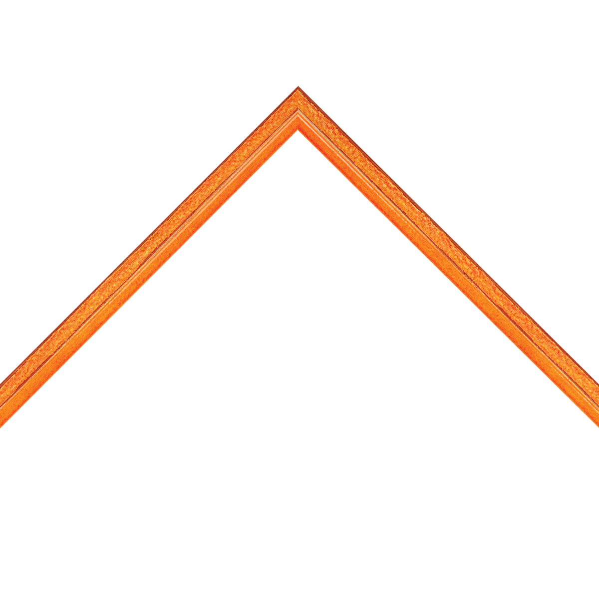 thin glossy orange frame