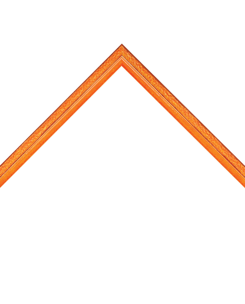 thin glossy orange frame