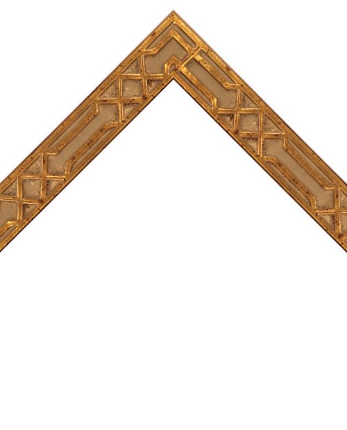 embossed ornate gold frame