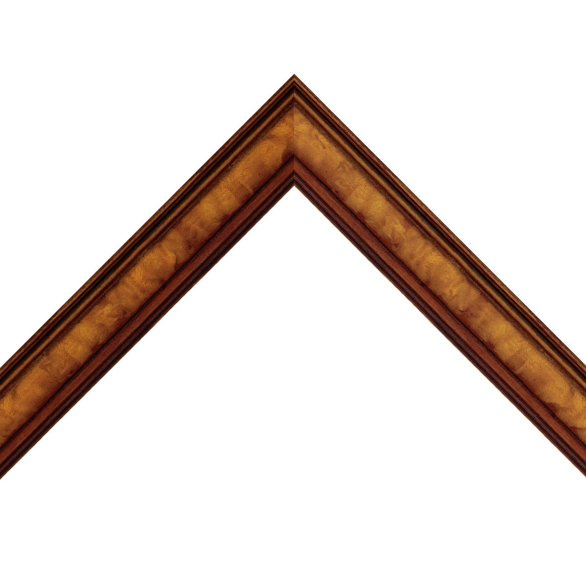 elegant brown veneer frame