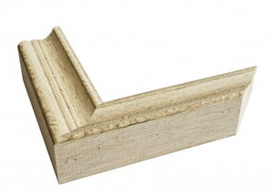 raised edge rustic white frame