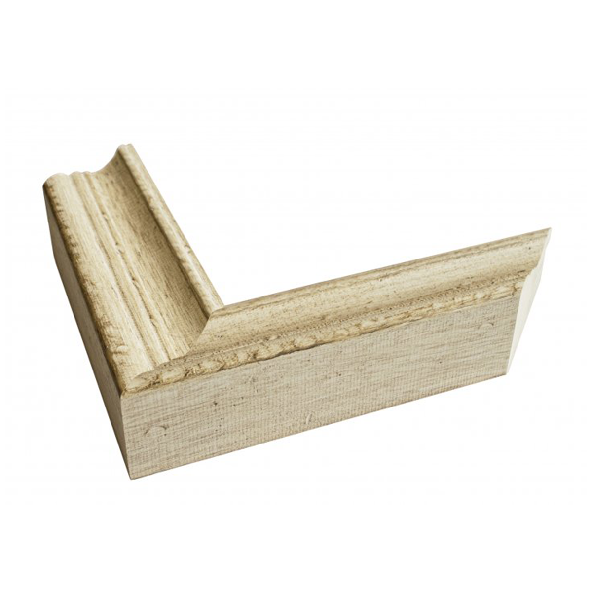 raised edge rustic white frame