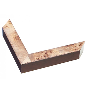 distressed pecan brown frame