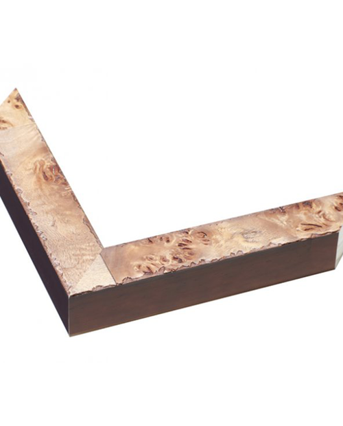 distressed pecan brown frame