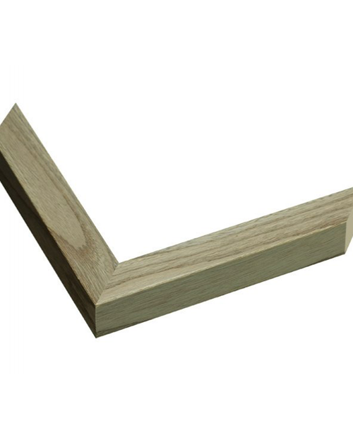 stained muted brown frame