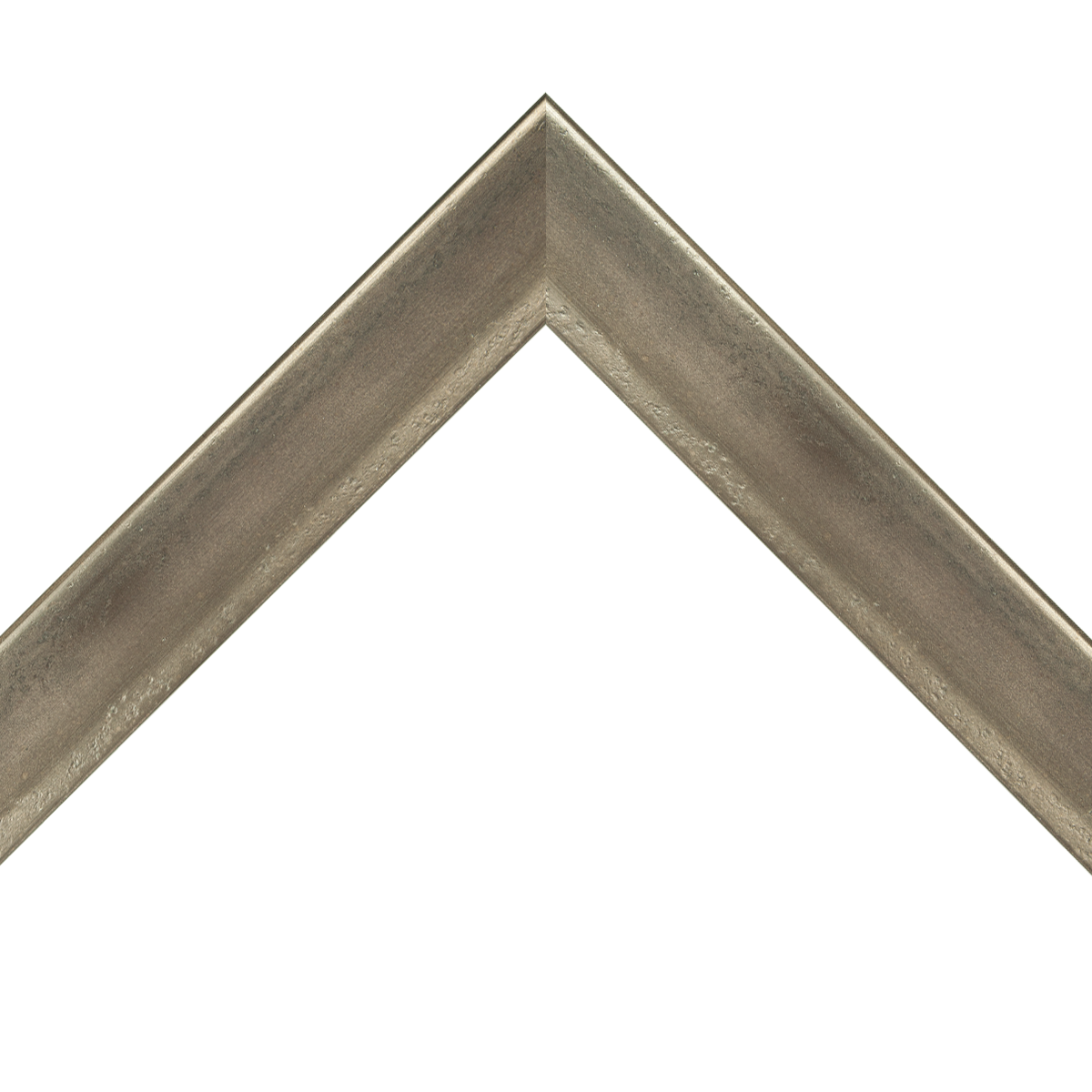 distressed dark silver frame