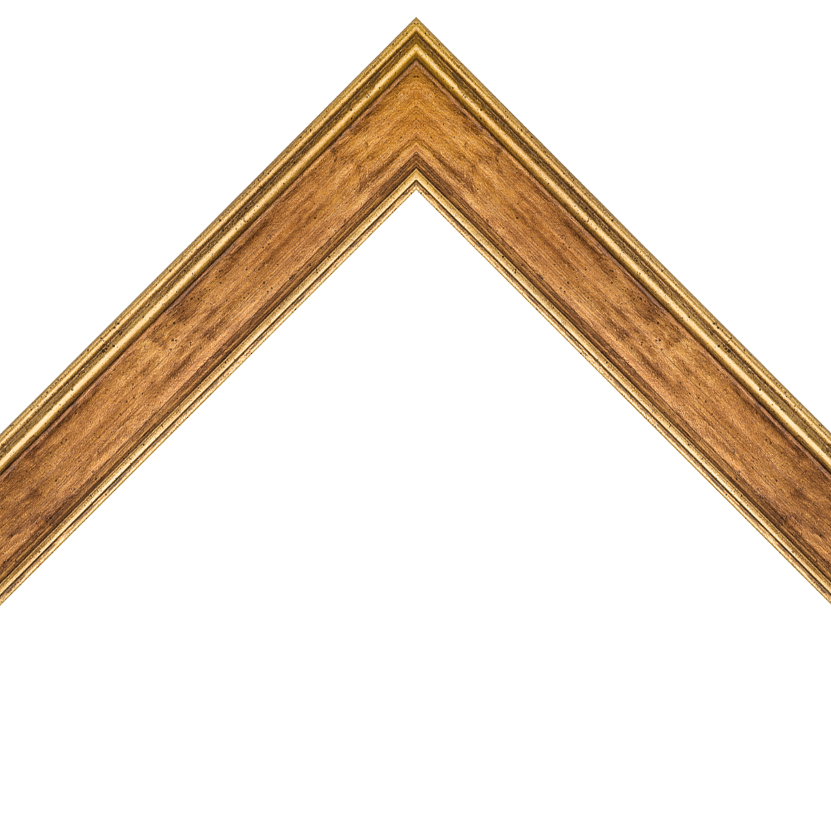 distressed gold frame