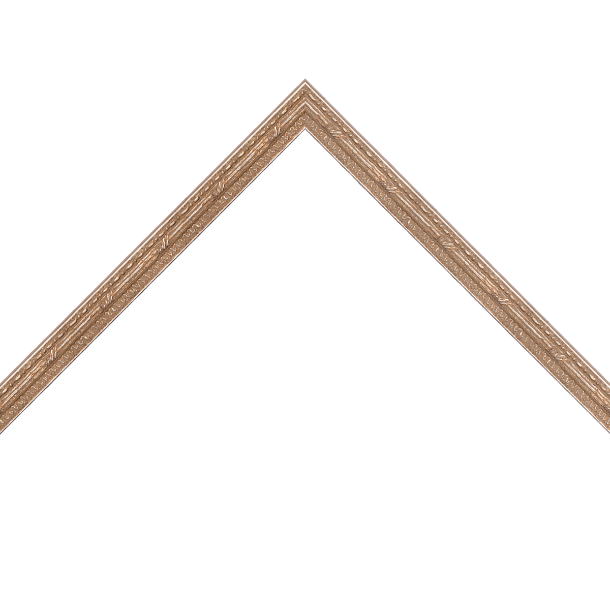 thin ornate silver frame