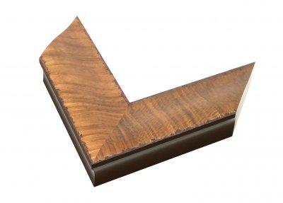 rich wood grain frame