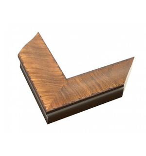 rich wood grain frame