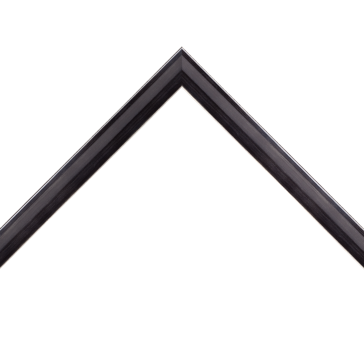 thin glossy black frame