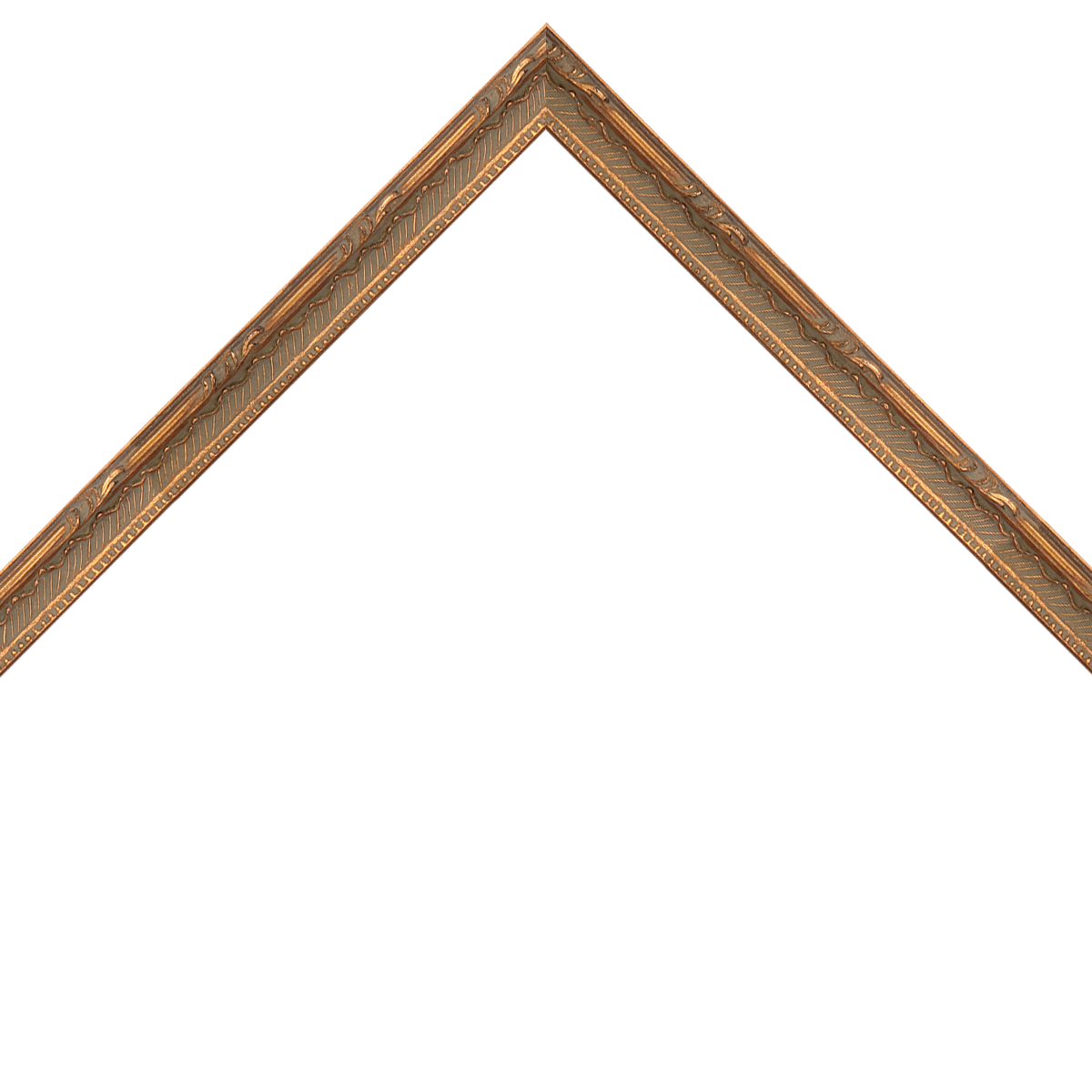 thin ornate gold frame