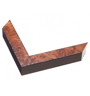 distressed cherry brown frame